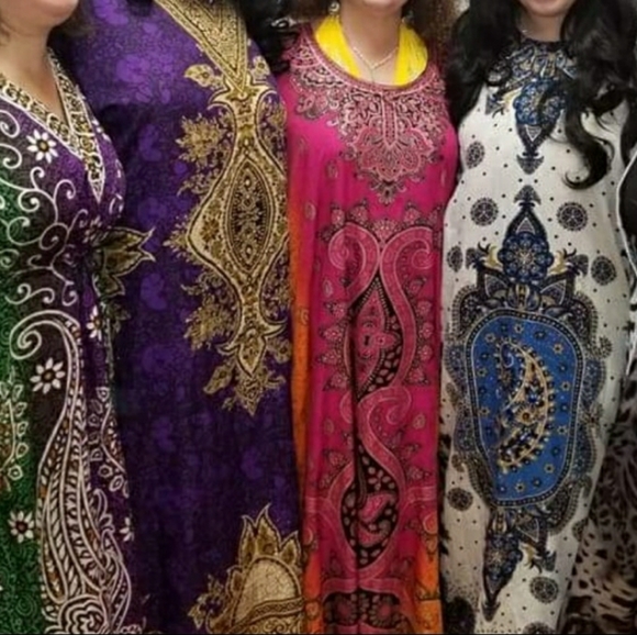 Just In- New/NWT Ladies African Woman Kaftan Abaya - Picture 16 of 16